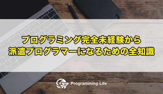 プログラミング完全未経験から派遣プログラマーになるための全知識